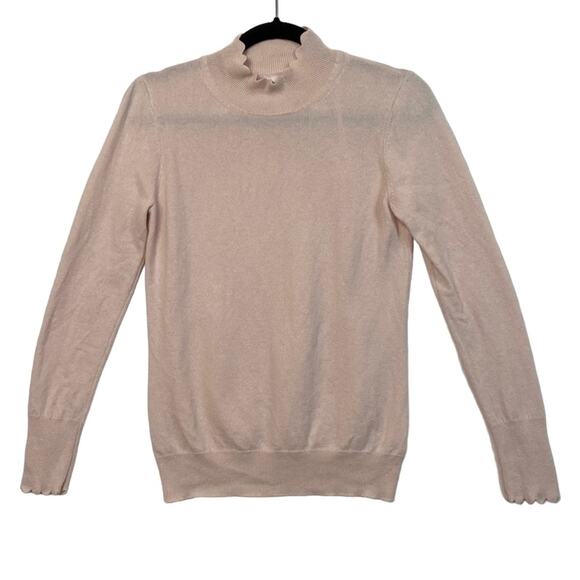 Nanette Lepore 100% 2 Ply Cashmere Pink Pullover Sweater Size Medium - Picture 1 of 5